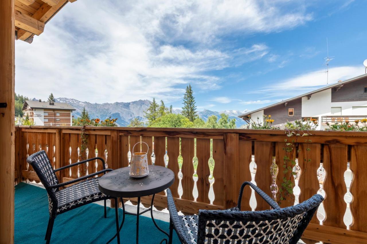 Papill'On - Boutique Hotel La Tzoumaz Bagian luar foto