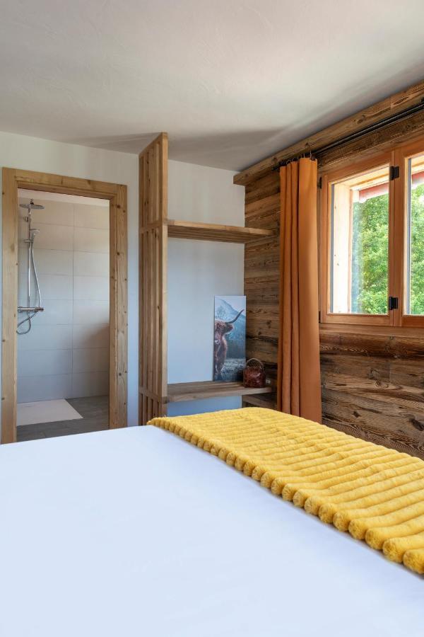 Papill'On - Boutique Hotel La Tzoumaz Bagian luar foto