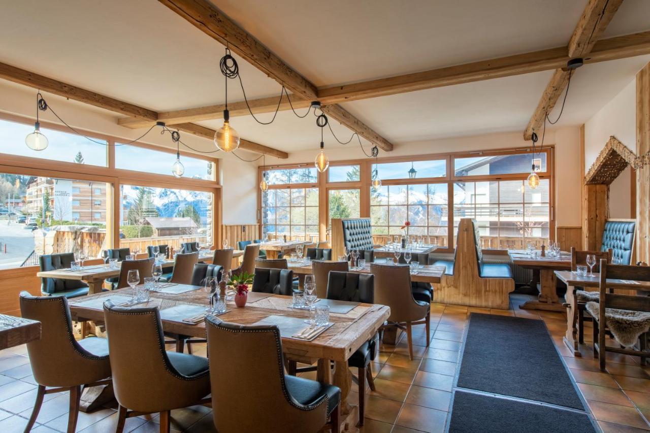 Papill'On - Boutique Hotel La Tzoumaz Bagian luar foto
