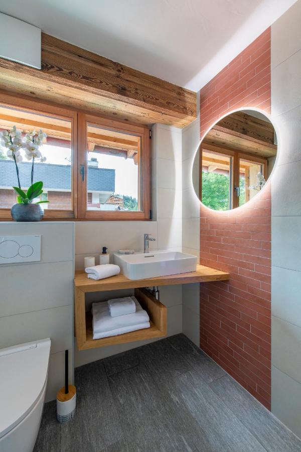 Papill'On - Boutique Hotel La Tzoumaz Bagian luar foto
