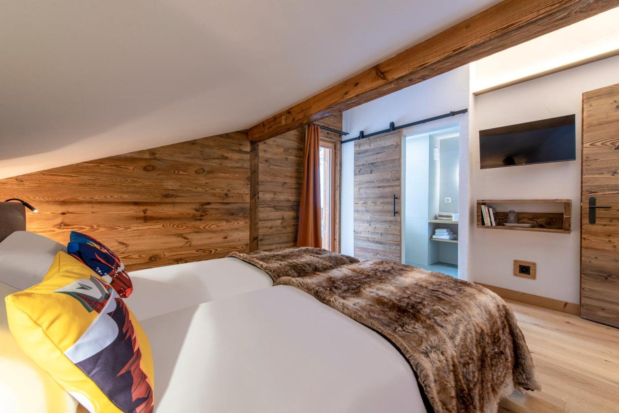 Papill'On - Boutique Hotel La Tzoumaz Bagian luar foto