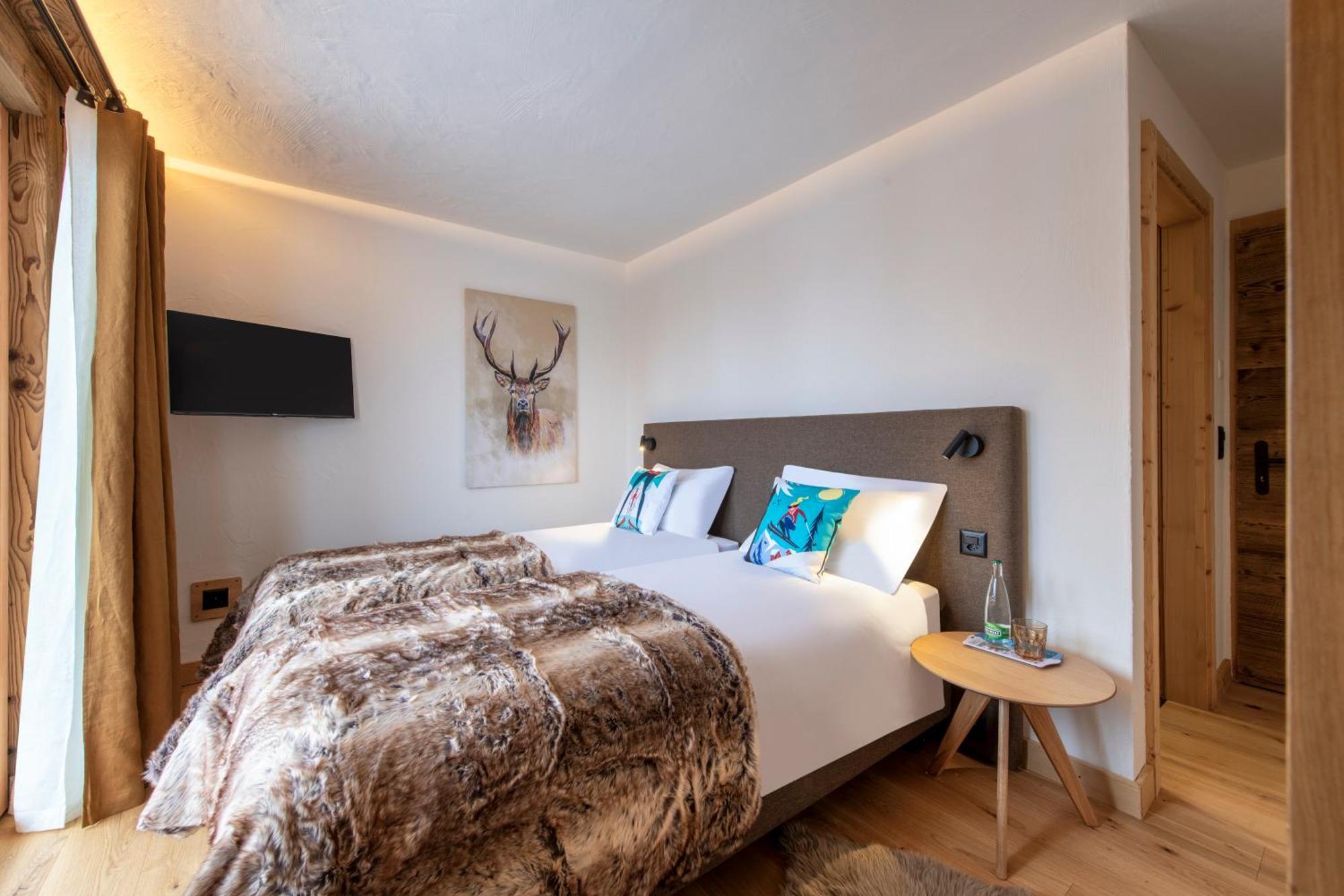 Papill'On - Boutique Hotel La Tzoumaz Bagian luar foto