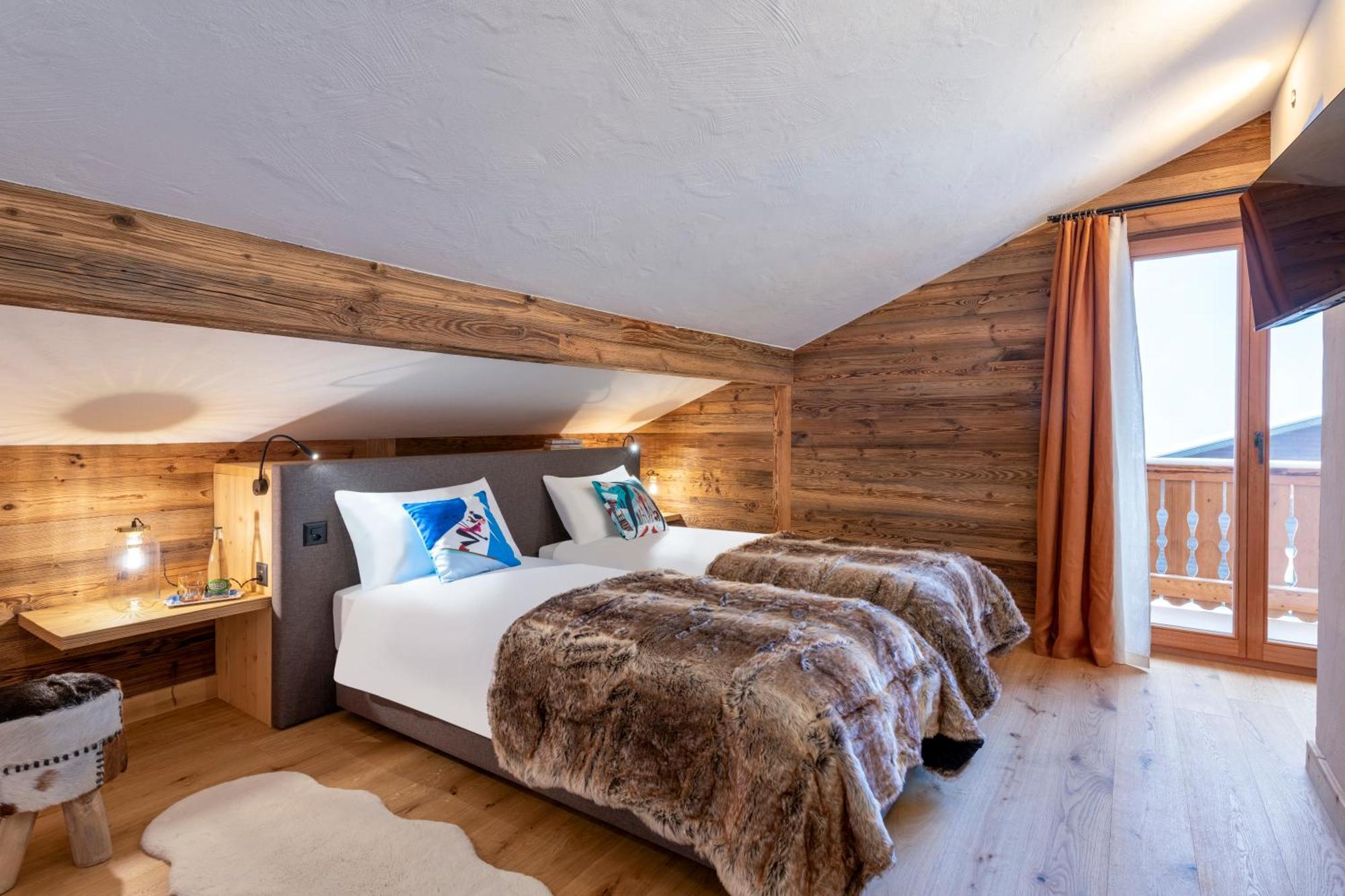 Papill'On - Boutique Hotel La Tzoumaz Bagian luar foto