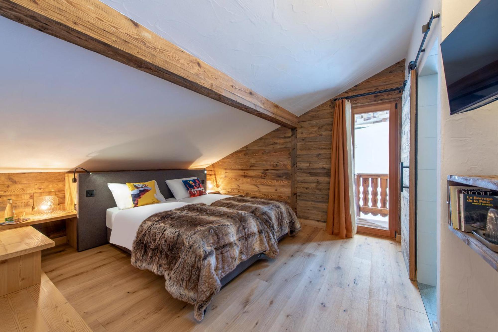 Papill'On - Boutique Hotel La Tzoumaz Bagian luar foto