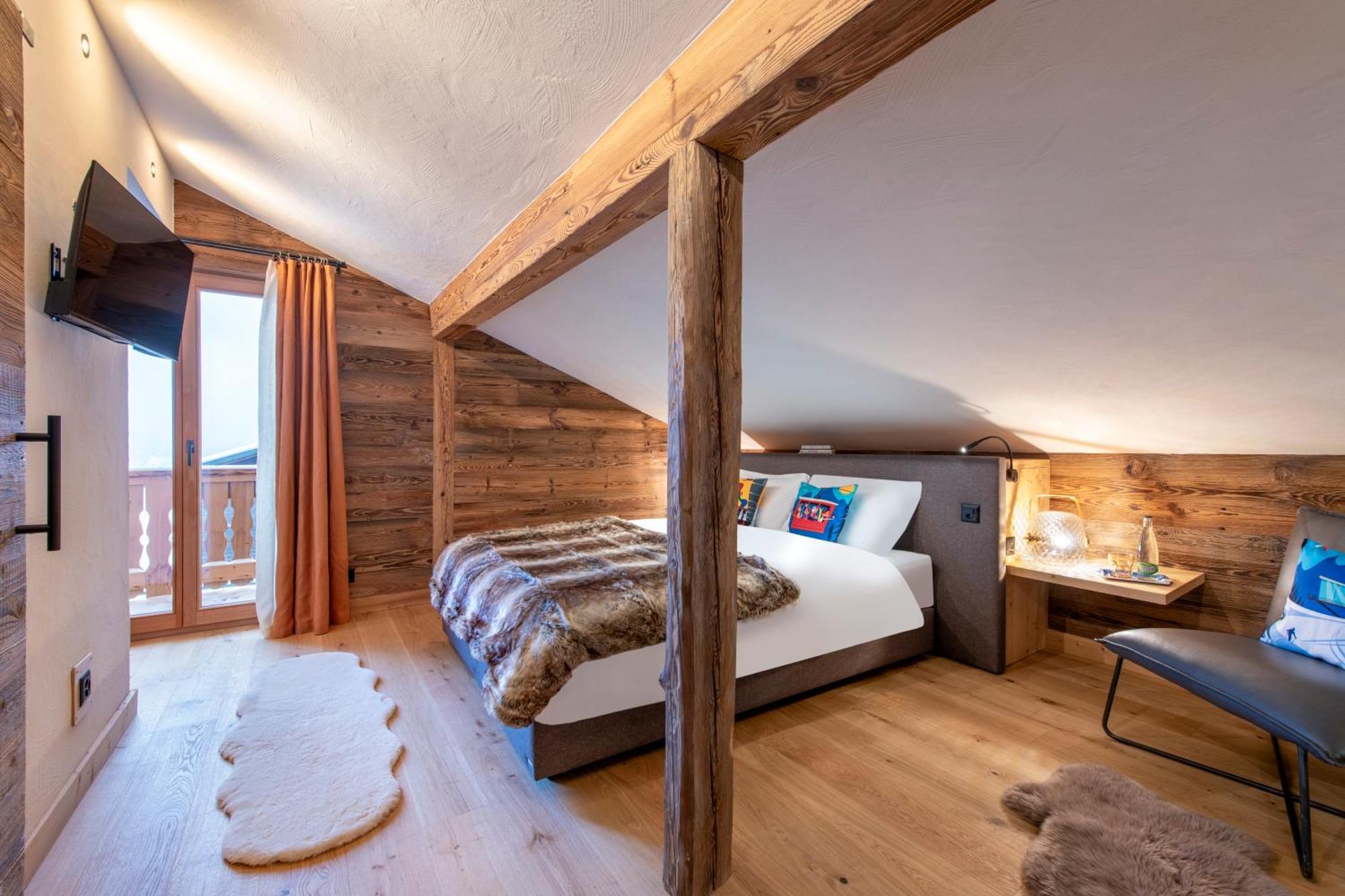 Papill'On - Boutique Hotel La Tzoumaz Bagian luar foto