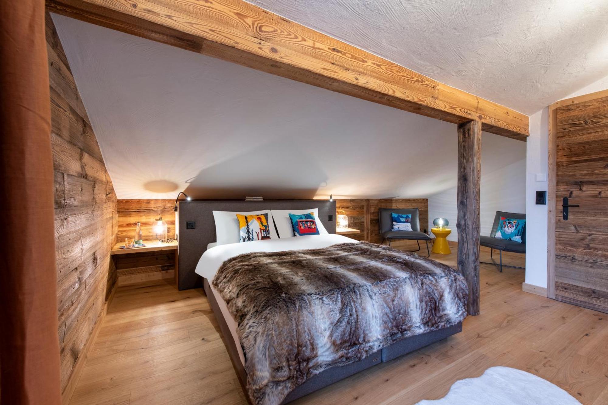 Papill'On - Boutique Hotel La Tzoumaz Bagian luar foto